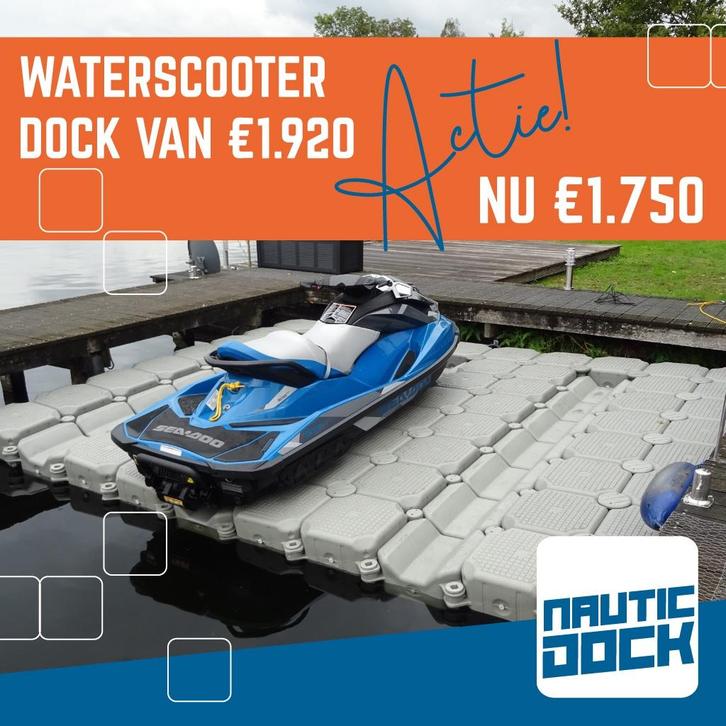 Jetski Dock 1,5 x 4,0 m | NauticDock | Jetport Waterscooter, Watersport en Boten, Accessoires en Onderhoud, Nieuw, Onderhoud en Reparatie