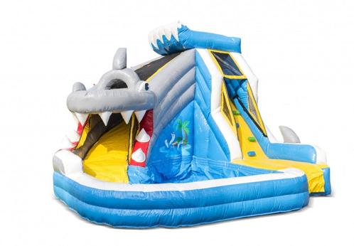 Te koop Springkussen Splashy Haai, Hobby en Vrije tijd, Feestartikelen | Verhuur, Nieuw, Overige, Ophalen