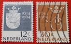 NL - 2x Universiteit Groningen 1614 - 1964, Postzegels en Munten, Verzenden, Na 1940, Gestempeld