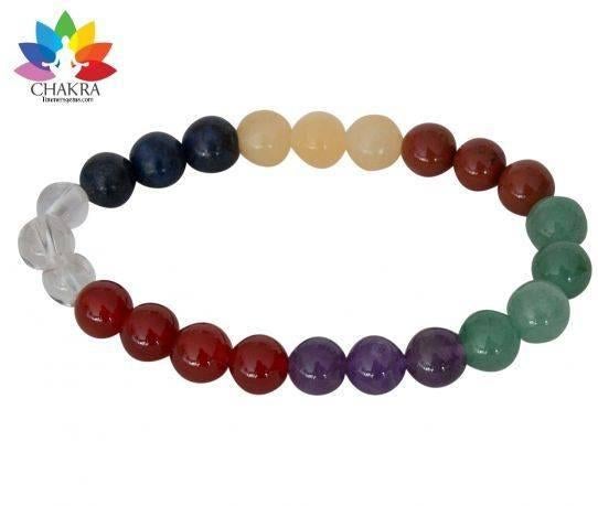 Chakra armband met kogelstenen, Overige materialen, Overige kleuren, Verzenden, Nieuw
