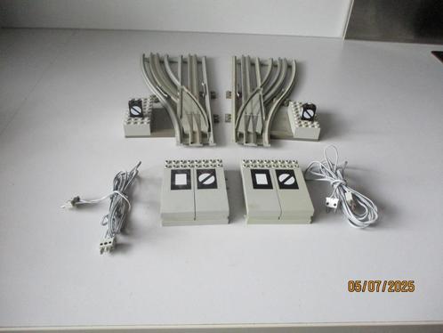 LEGO 2 12 volt Electrische Wissels (2) in zeer goede staat!!, Kinderen en Baby's, Speelgoed | Duplo en Lego, Gebruikt, Lego, Complete set