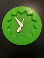 Kartell Crystal Palace Klok - Groen, Ophalen of Verzenden, Zo goed als nieuw, Analoog, Wandklok