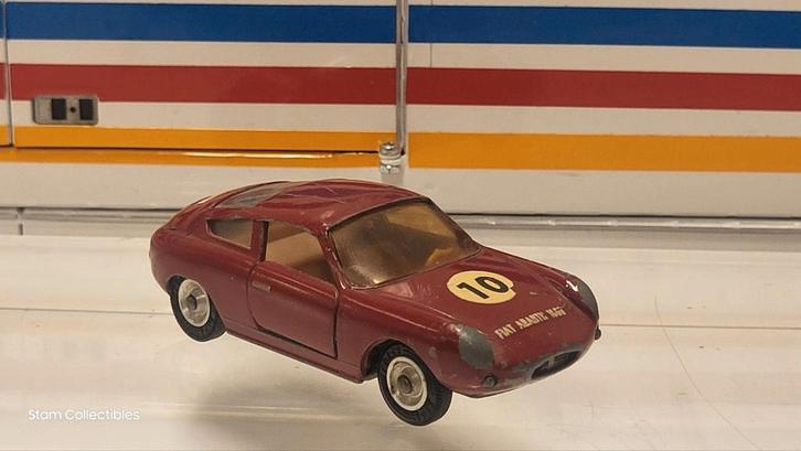 Solido Nr. 124 Abarth 1000 #10 Made in France, Hobby en Vrije tijd, Modelauto's | 1:43, Ophalen of Verzenden