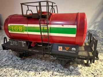 LGB 4040 Ketelwagen  - Prachtig exemplaar beschikbaar voor biedingen