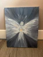 Klein schilderijtje van engel, Ophalen of Verzenden, Zo goed als nieuw, Minder dan 50 cm, Schilderij