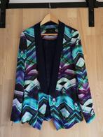 Jasje/blazer Y.A.S. 36 small Als Nieuw Blauw/TurquoiseGroen/, Ophalen of Verzenden, Zo goed als nieuw, Maat 36 (S), Blauw