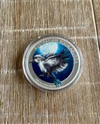 1 oz zilver Kookaburra 2018 gekleurd (zeldzaam), Postzegels en Munten, Edelmetalen en Baren, Ophalen of Verzenden, Zilver