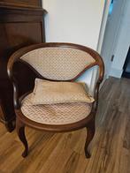 Prachtige  antieke Edwardiaanse kuipstoel ca 1900, Antiek en Kunst, Ophalen