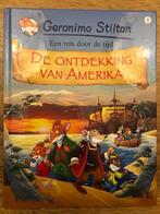 Geronimo Stilton - De ontdekking van Amerika, Boeken, Stripboeken, Geronimo Stilton, Ophalen of Verzenden, Zo goed als nieuw, Eén stripboek