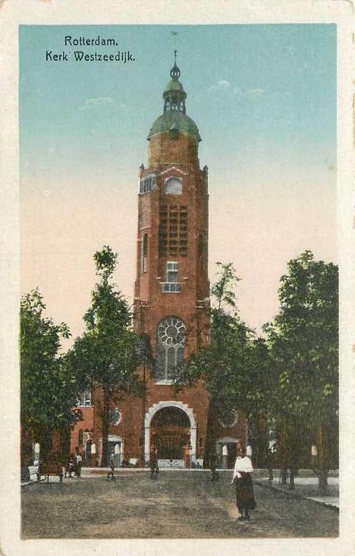 (300-264-053) Rotterdam Kerk Westzeedijk, Verzamelen, Ansichtkaarten | Nederland, Zuid-Holland, Verzenden