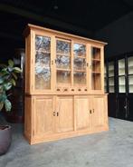 Teakhout Servieskast | Winkelkast | Buffetkast #2495, Niet ingevuld, Gebruikt, 200 cm of meer, Niet ingevuld