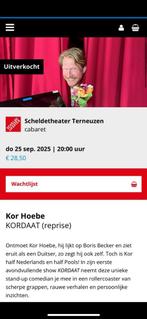 Kaartjes kor hoebe 4x, Drie personen of meer, September, Levenslied