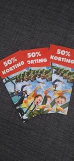 Walibi korting kaartje, Eén persoon, Kortingsbon, Pretpark