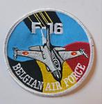 Patch F16 Belgian Air Force, Ophalen of Verzenden, Zo goed als nieuw, Patch, Badge of Embleem