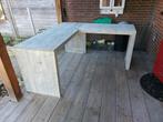 Hoekbureau 2 steigerhout, Huis en Inrichting, Bureaus, Ophalen of Verzenden, Nieuw