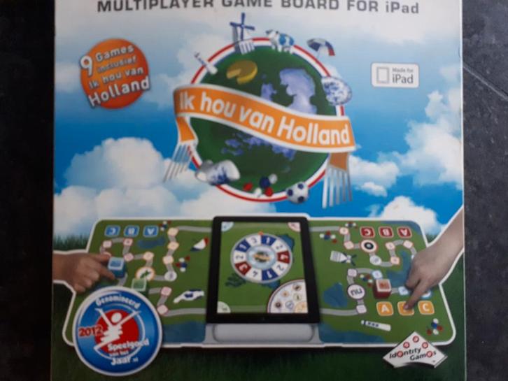 Ik Hou van Holland iPad Spel, Hobby en Vrije tijd, Gezelschapsspellen | Bordspellen, Gebruikt, Drie of vier spelers, Vijf spelers of meer