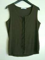 Zeer mooie speelse legergroene top BIBA maat 3 snazzeys, Verzenden, Maat 42/44 (L), Biba, Zo goed als nieuw