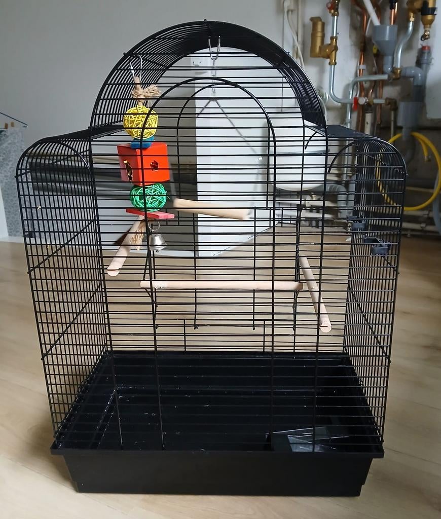 Te koop vogelkooi, Ophalen of Verzenden, Zo goed als nieuw, Metaal, Vogelkooi