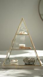 Geweldige bladgoud belegde vitrine, Huis en Inrichting, Ophalen of Verzenden, 25 tot 50 cm, 50 tot 100 cm, Minder dan 100 cm