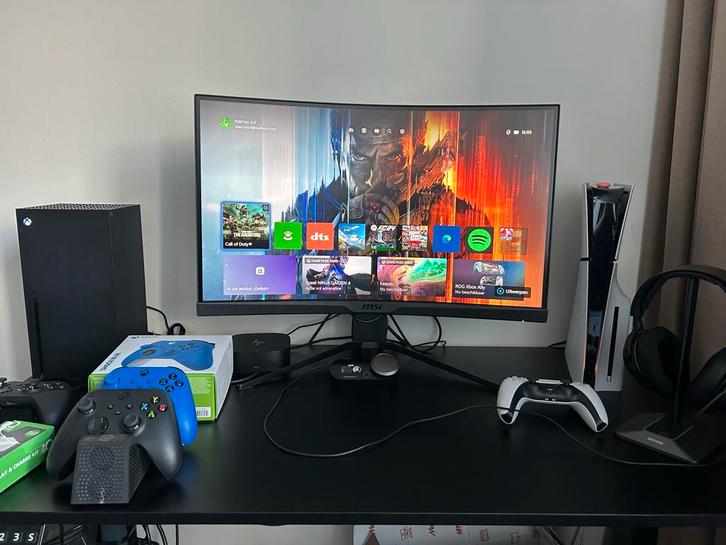 Xbox Series X - 1TB - Met diverse accessoires, Spelcomputers en Games, Spelcomputers | Xbox | Accessoires, Zo goed als nieuw, Ophalen of Verzenden