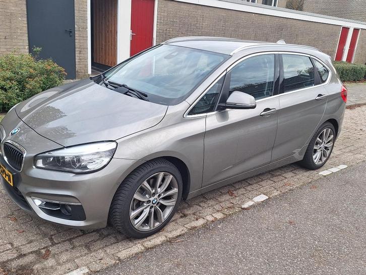BMW 2-Serie Active Tourer 2.0 225I Xdrive AUT 2015 Grijs, Auto's, BMW, Particulier, 2-Serie Active Tourer, 4x4, ABS, Achteruitrijcamera