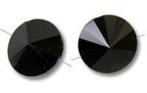 Swarovski 3015 Knoop Jet 10mm 26 Stuk Per Stuk € 0,80, Ophalen of Verzenden, Nieuw, Kraal
