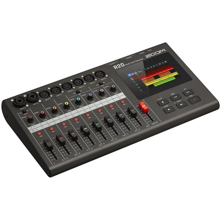 Zoom R20 multitrack recorder/ opname apparaat, Muziek en Instrumenten, Mengpanelen, Zo goed als nieuw, Ophalen of Verzenden