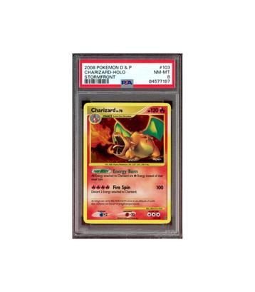 Pokemon Charizard Lv.76 Stormfront Holo #103 PSA 8 Va. €825 beschikbaar voor biedingen