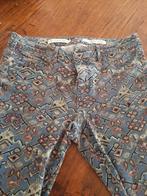 Gedragen broek met print van Anthropologie, maat 31, Maat 38/40 (M), Blauw, Ophalen of Verzenden, Anthropologie