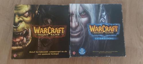 bordspellen Warcraft + uitbreiding compleet, Hobby en Vrije tijd, Gezelschapsspellen | Bordspellen, Zo goed als nieuw, Een of twee spelers