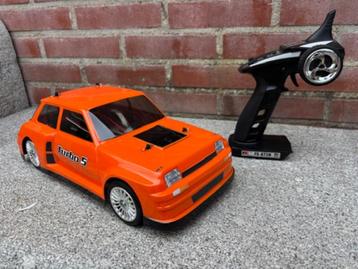 Te koop: Nieuwe Renault 5 turbo op een Tamiya M01/2 Chassis beschikbaar voor biedingen