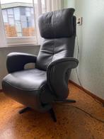 Relaxfauteuil / relaxstoel Hukla, elektrisch verstelbaar, Huis en Inrichting, Fauteuils, Ophalen, Gebruikt, Minder dan 75 cm, Leer