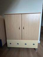 Houten kast met 3 schappen en 1 lade, Ophalen, 50 tot 100 cm, Zo goed als nieuw, Minder dan 100 cm