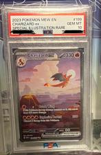 Charizard #199 PSA 10, Ophalen of Verzenden, Zo goed als nieuw, Losse kaart