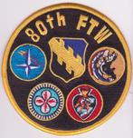 (Mouw)embleem: ENJJPT / SAFB: 80th FTW (kleur), Embleem of Badge, Amerika, Luchtmacht, Verzenden