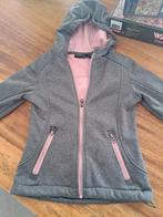 Softshell Jas Maat 128 - Grijs/Roze, Gebruikt, Meisje, Active Touch, Ophalen of Verzenden