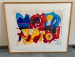 Jan Cremer - Zeefdruk, Tulpen 1 - Ingelijst, Verzenden