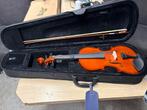 Viool met koffer en strijkstok - 4/4 formaat, Muziek en Instrumenten, Strijkinstrumenten | Violen en Altviolen, Gebruikt, G, G