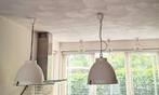EF Frantzen Hanglamp & spots; wit/creme industrieel, vintage, Huis en Inrichting, Ophalen, Zo goed als nieuw, Metaal, Industrieel, vintage, retro