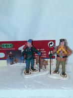 Lemax 12496 snowshoe backpackers jaar 2001., Ophalen of Verzenden, Zo goed als nieuw