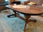 Ovale salontafel 140x65x49, Ophalen, Gebruikt, 100 tot 150 cm, 50 tot 100 cm