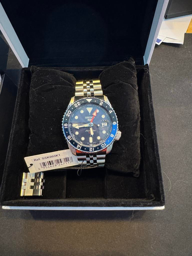 Seiko en Orient horloges - full set, Ophalen of Verzenden, Zo goed als nieuw, Zwart, IOS