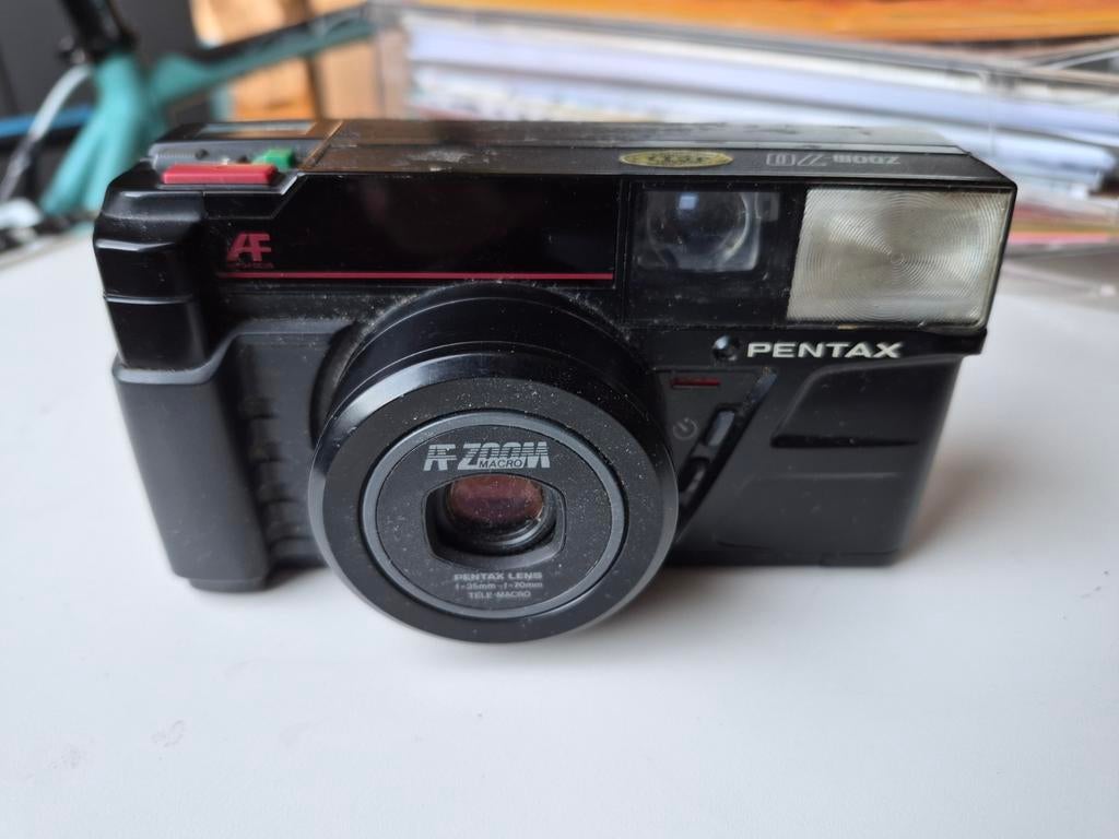 Pentax zoom 70 macro zoom, Audio, Tv en Foto, Fotocamera's Analoog, Ophalen of Verzenden, Gebruikt, Compact, Pentax