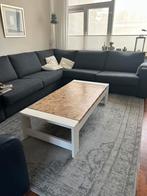 Mooie robuuste salon tafel, van kopshout, Ophalen, Gebruikt, 100 tot 150 cm, 50 tot 100 cm