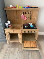 Steigerhouten Speelkeuken - Kinderkeuken, Ophalen, Gebruikt, Hout, Speelkeuken