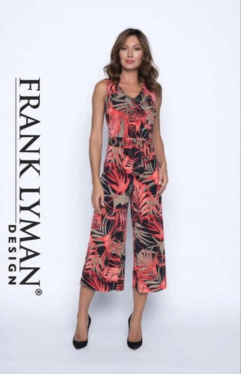 Frank Lyman stijlvolle jumpsuit stretch roodtinten maat M, Kleding | Dames, Jumpsuits, Nieuw, Maat 38/40 (M), Overige kleuren