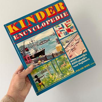 vintage KINDER ENCYCLOPEDIE Mid Century retro illustraties beschikbaar voor biedingen