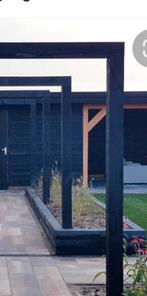 Te koop zwarte balken pergola blanke balken veranda enz., Ophalen, Nieuw, Veranda