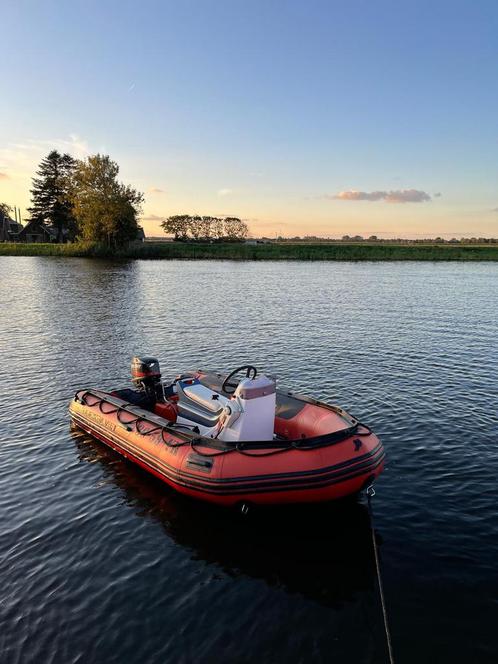 Mooie quickzilver rib 25 pk mercury, Watersport en Boten, Rubberboten, Overige merken, Overige materialen, Minder dan 70 pk, Benzine