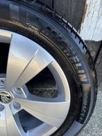 5x112 originele Skoda superb velgen 17” helios zomer set Vw, 215 mm, Banden en Velgen, Niet ingevuld, Nieuw